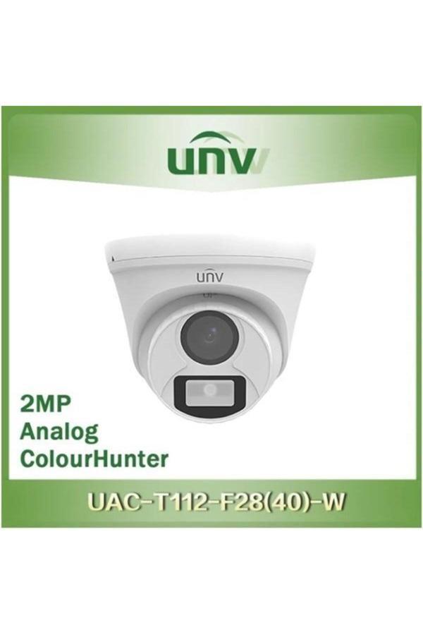 Unv 2Mp Dome 2.8Mm Uac-T112-F28-W Ir Analog Kamera Colourhunter - Image 1