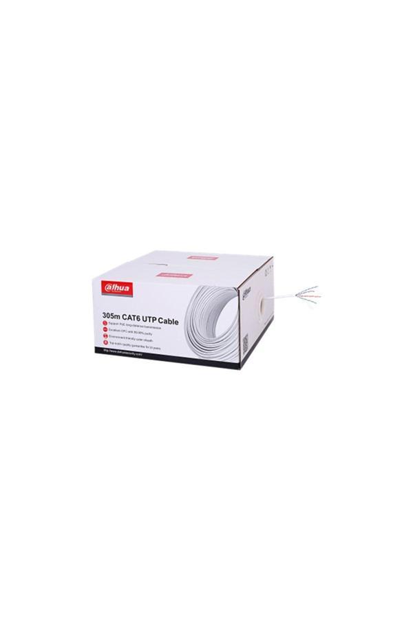 Dahua Pfm920I-6Un-C Dahua Utp Cat6 Kablo 305Mt Beyaz - Image 1