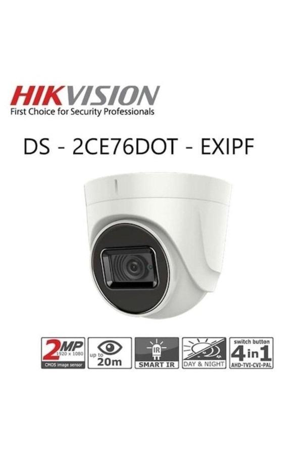 Hikvision Ds-2Ce76D0T-Exıpf 2Mp Dome - Image 1