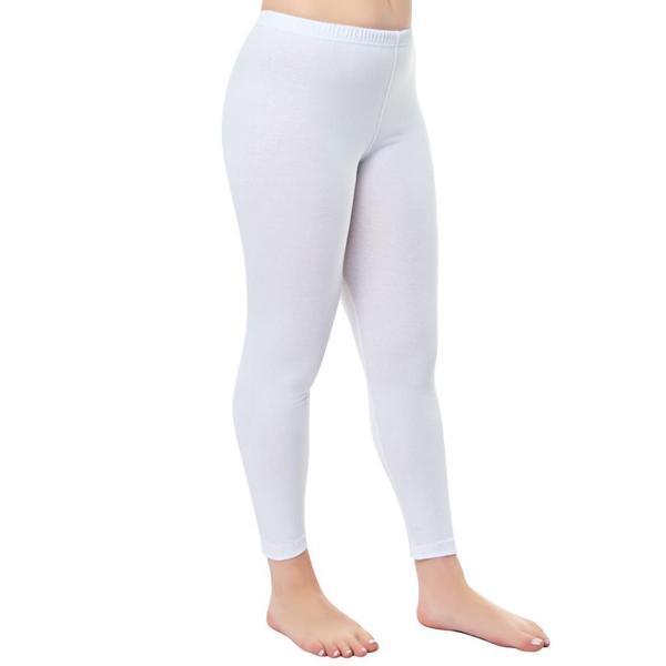 6 Adet Tutku Bayan Düz Uzun Tayt 0173 - Image 1