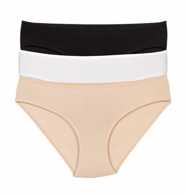 3 lü Paket Şahin Bayan Likralı Bikini Külot 30625 - Image 1