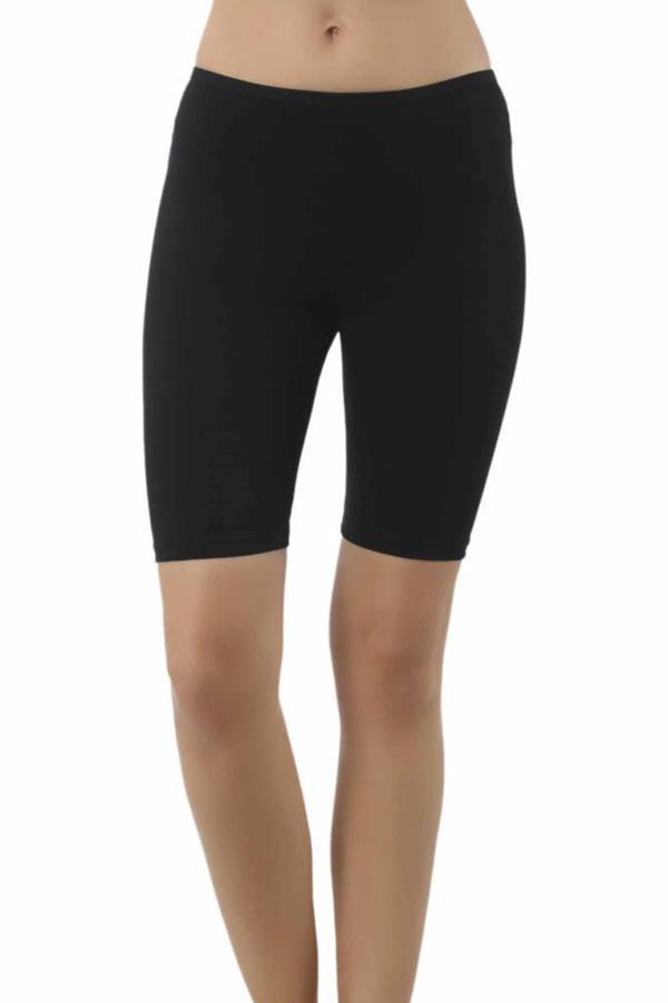 Özkan Bayan Likralı Diz Üstü Kısa Tayt Renk Seçenekli 0413 - Image 1