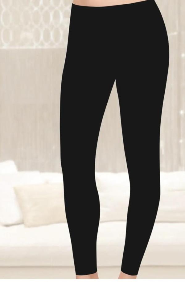 6 Adet Tutku Bayan Düz Uzun Tayt 0173 - Image 1