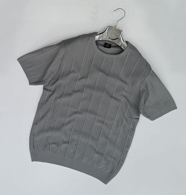 Turbulance Bisiklet Yaka Kısa Kol Erkek Örme Triko Tişört - Image 1