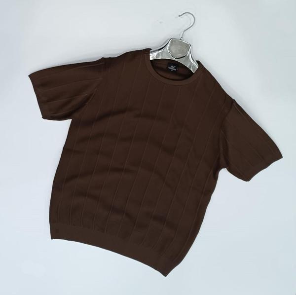 Turbulance Bisiklet Yaka Kısa Kol Erkek Örme Triko Tişört - Image 1