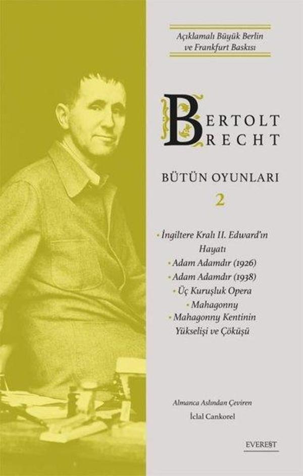 Bertolt Brecht - Bütün Oyunları 2 - Everest Yayınları - Image 1