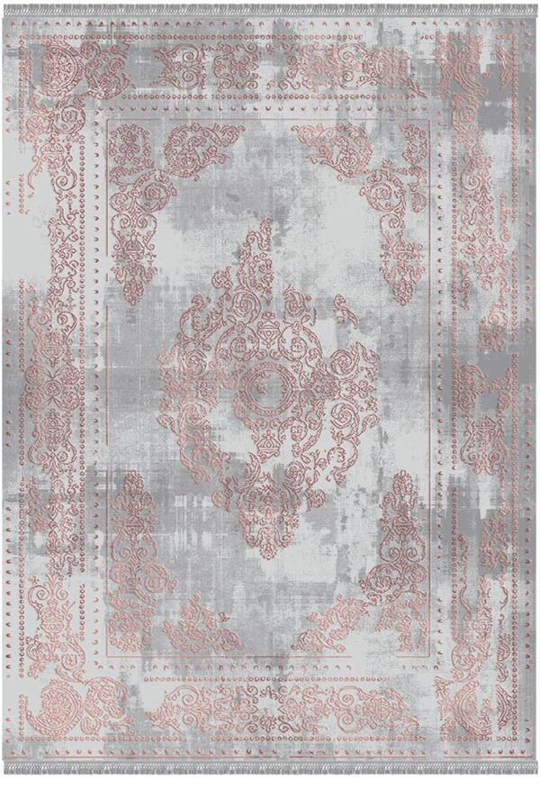 İpek Halı Blossom Koleksiyonu 13502 Gri - Image 1
