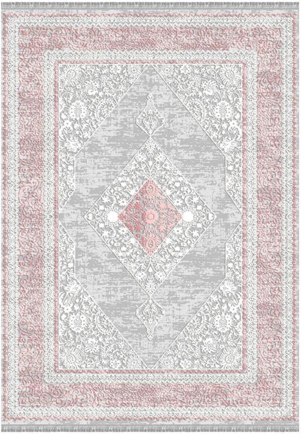 İpek Halı Blossom Koleksiyonu 13505 Gri - Image 1