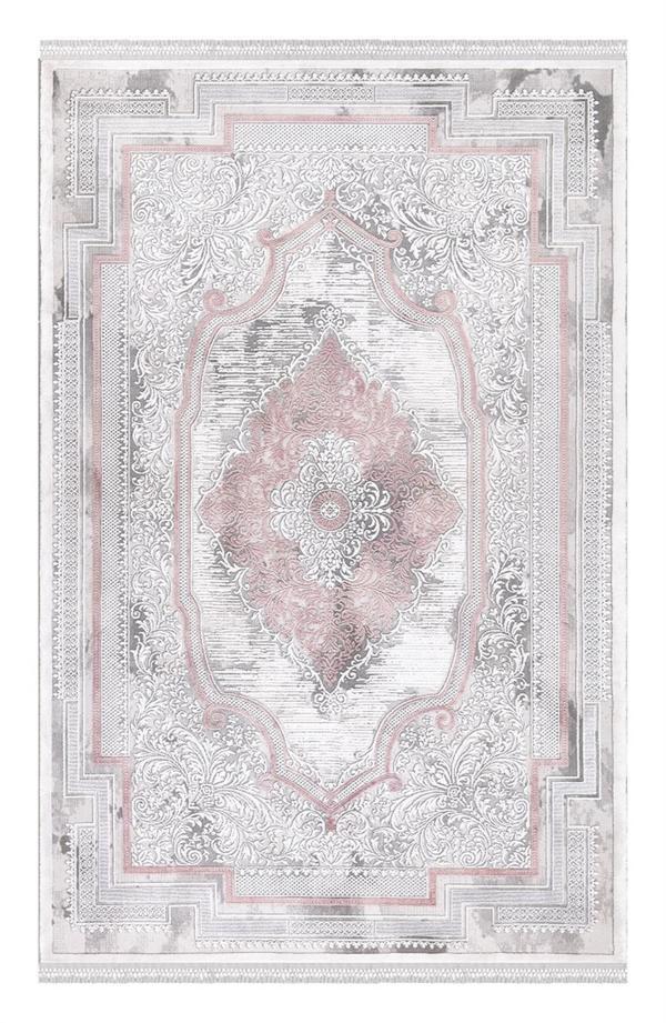 İpek Halı Blossom Koleksiyonu 13508 Pembe Açık - Image 1