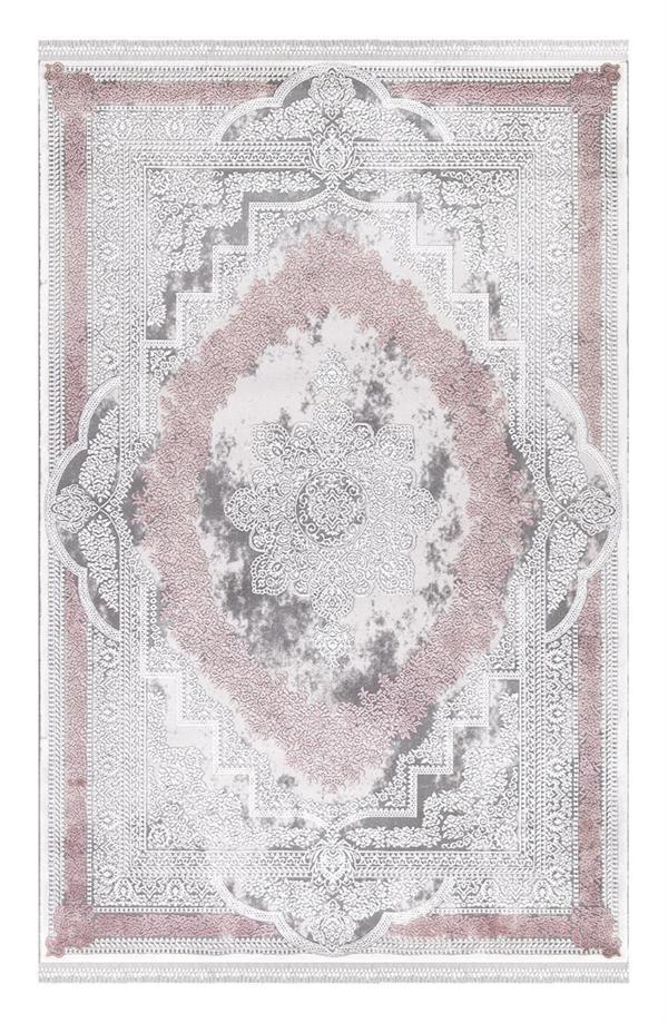 İpek Halı Blossom Koleksiyonu 13509 Pembe Açık - Image 1