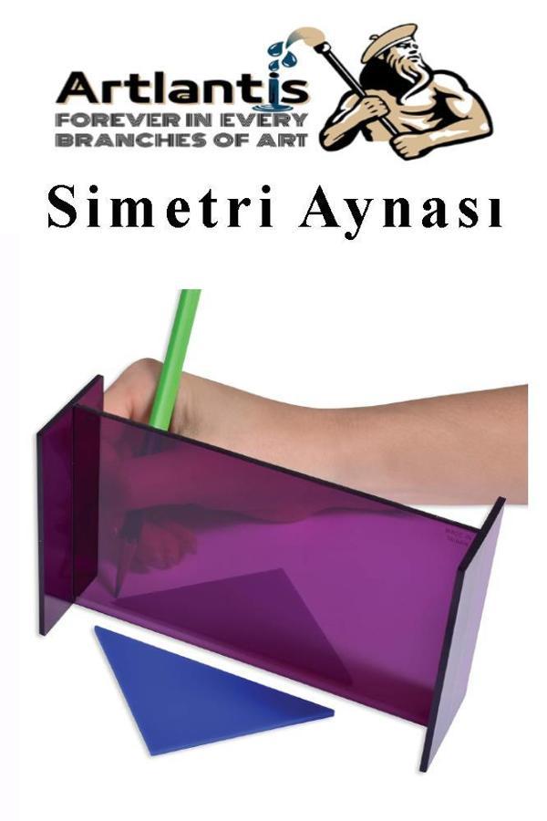 Simetri Aynası 1 Adet Ayna Yansıma Matematik Sınıf Ders Materyali - Image 1