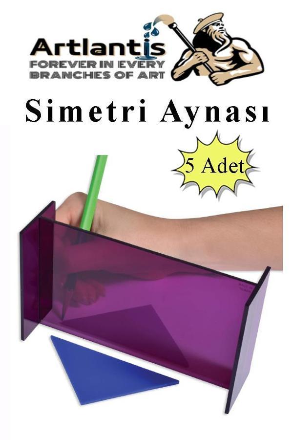 Simetri Aynası 5 Adet Ayna Yansıma Matematik Sınıf Ders Materyali - Image 1