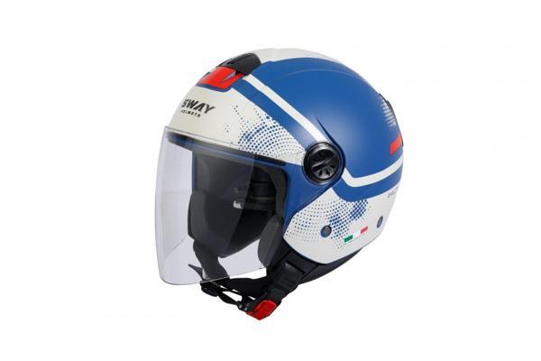 Sway Sw715 Yarım Yazlık Kask Gemını Green - Image 1