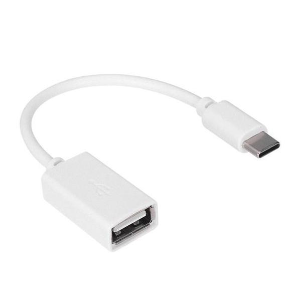 BEYAZ USB DİŞİ TO TYPE-C ERKEK OTG ÇEVİRİCİ-Findit - Image 1