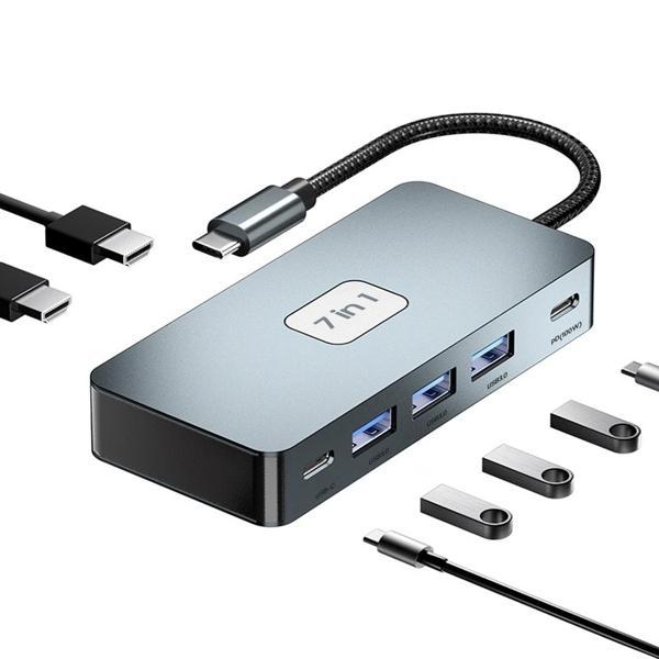 7 IN 1 USB-C HUB-Findit - Image 1