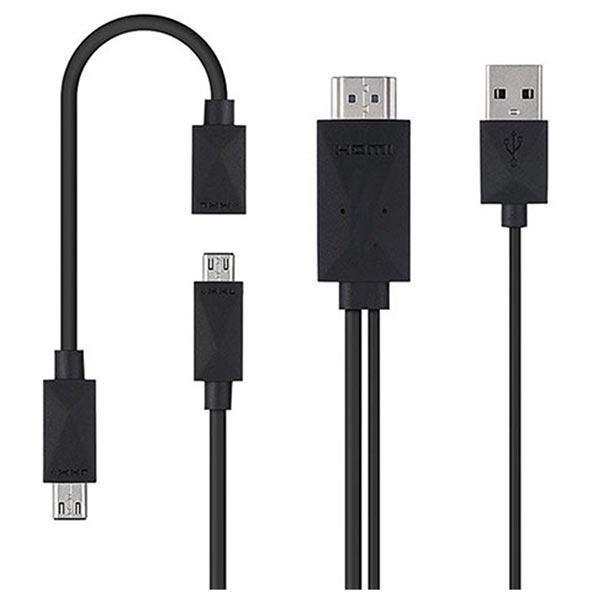 SAM SUNG S2+S3+S4 + ANDROID TELEFONLAR UYUMLU HDMI ÇEVİRİCİ KABLO-Findit - Image 1