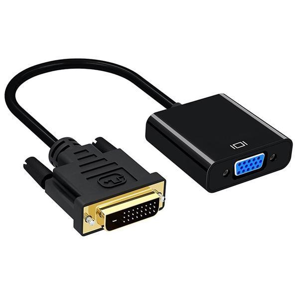 DVI-D 24+1 ERKEK TO VGA DİŞİ ÇEVİRİCİ ADAPTÖR KABLO DVI-D TO VGA ADAPTÖR-Findit - Image 1