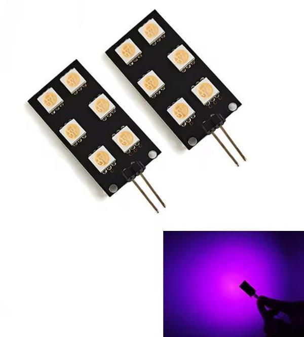 Deechooll Audi Araba İçi Ayak Boşluğu Mor Led Aydınlatma 4 Adet - Image 1