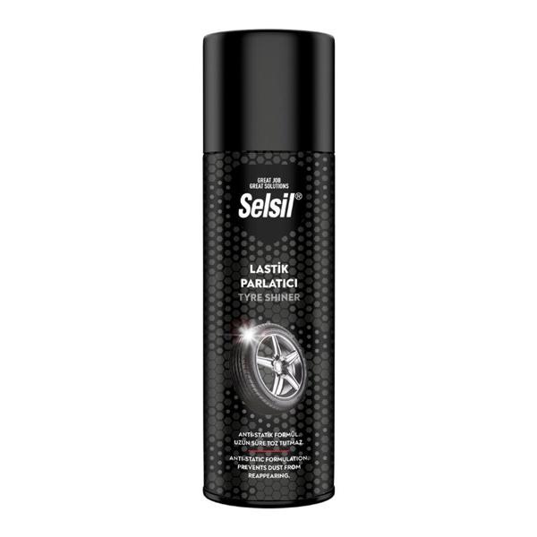SELSİL OTO - ARAÇ LASTİK PARLATICI - TEMİZLEYİCİ SPREY 500ML-Findit - Image 1