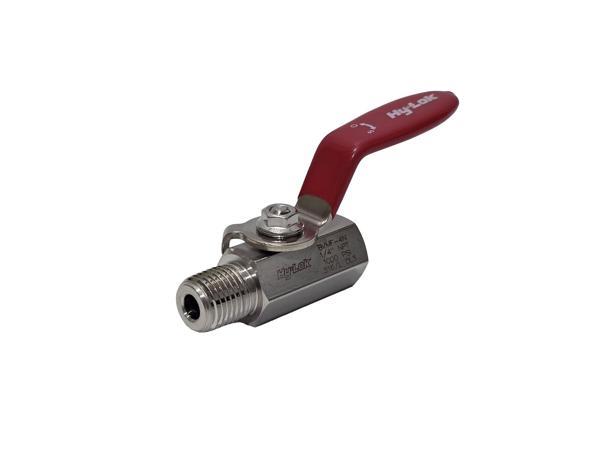 Hy-Lok BVMF-4N 1/4” NPT Paslanmaz Çelik Küresel Vana - Image 1