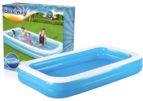 Bestway 54150 Şişme Aile Havuzu 305 cm x 183 cm x 46 cm - Image 1