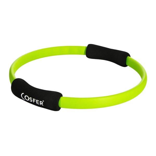 Cosfer 38 Cm Pilates Yoga Jimnastik Çemberi Sünger Yeşil - Image 1