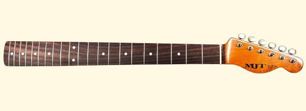 MJT VTS Eskitilmiş Vintage Amber Renk Gitar Sapı - Image 1