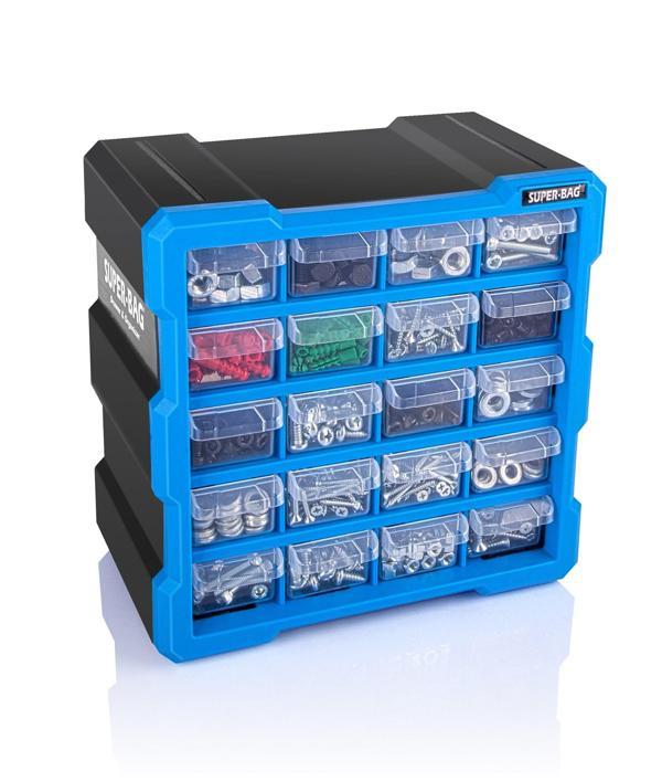 Super Bag ASR-6006 Monoblok 20 Çekmeceli Organizer Seti - Image 1