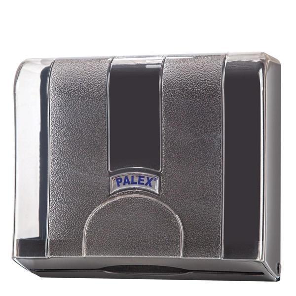 Palex Standart Z Katlı Kağıt Havlu Dispenseri Şeffaf Füme - Image 1