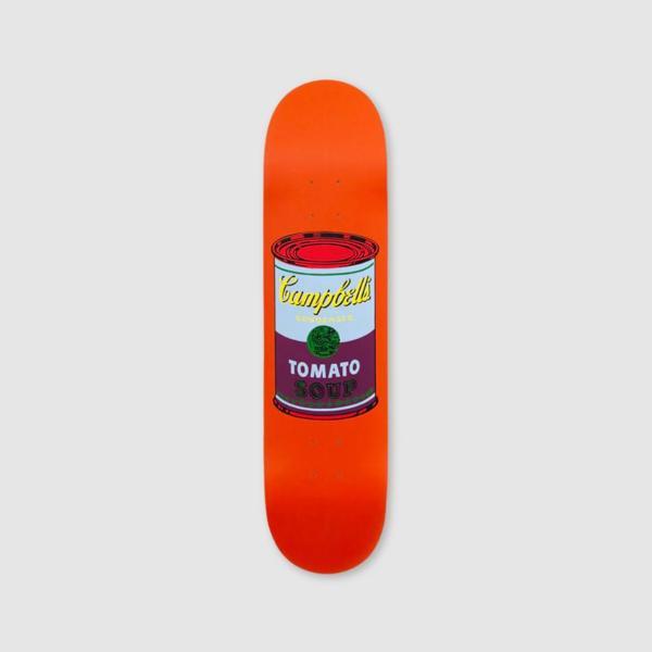 The Skateroom Pop Art Andy Warhol Campbells Soup Purple Kaykay Tablo - Image 1