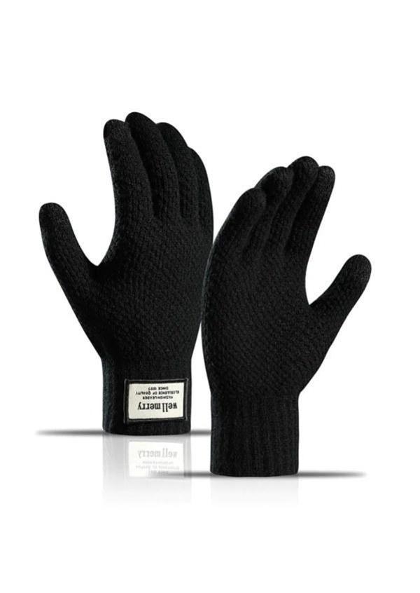 Wellmerry Outdoor Dokunmatik Kaşmir Yün Eldiven - Image 1