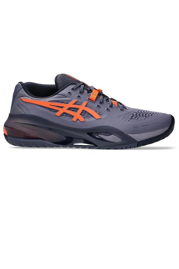 Asics Gel Resolution X Erkek Gri Mor Tenis Ayakkabısı - Image 1