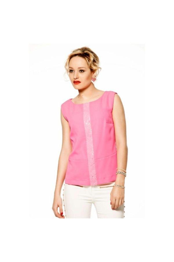 Kadın Pembe Bluz - Image 1