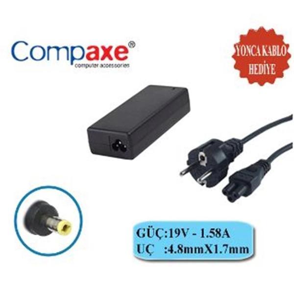 Compaxe CNH-158 Hp 30w 19v 1.58a 4.8 1.7 Notebook Adaptörü - Image 1