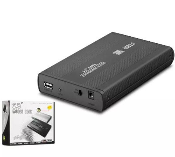 HADRON HDX1753 HDD KUTUSU USB2.0 METAL SATA 3.5" SİYAH - Image 1