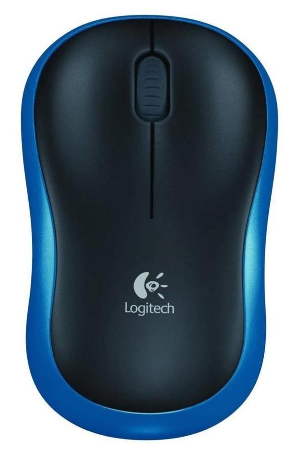 Logitech 910-002236 M185 Mavi Kablosuz Mouse - Image 1