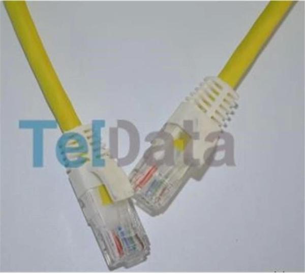 Teldata TLD-1000YS Cat6 10MT Sarı Utp Patch Kablo - Image 1