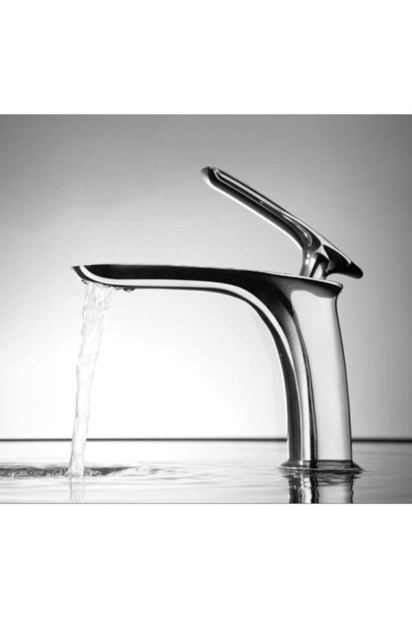 Newarc Slim Lavabo Bataryası Krom - Image 1