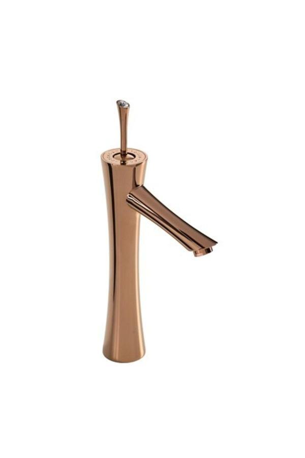 Fontana Eva Banyo F-623 Rose Gold Lavabo Bataryası - Image 1