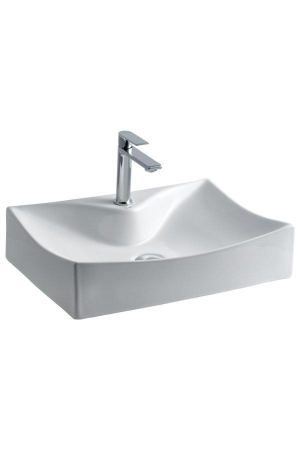 Lena E-3034 Tezgah Üstü Porselen Lavabo - Image 1