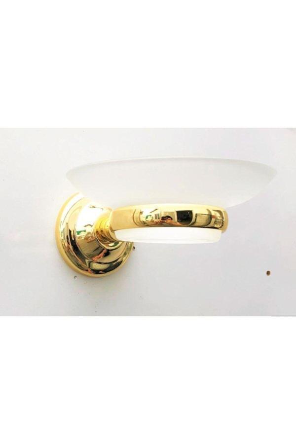Lider Dicle Gold Banyo Aksesuarı,Sarı Altın Renk Sabunluk - Image 1