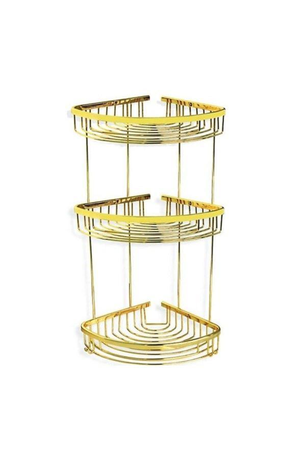 Saray Oval 3 Lü Köşelik Gold 22*22 - Image 1
