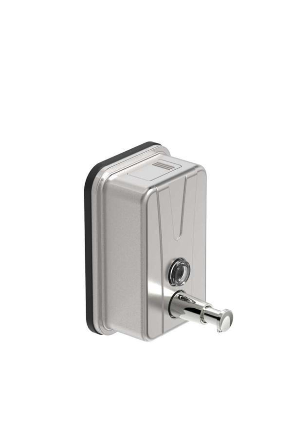 Duxxa Sıvı Sabunluk 500 Ml Mat Krom Ss304 Paslanma - Pirinç Pompa - P.23250 - Image 1