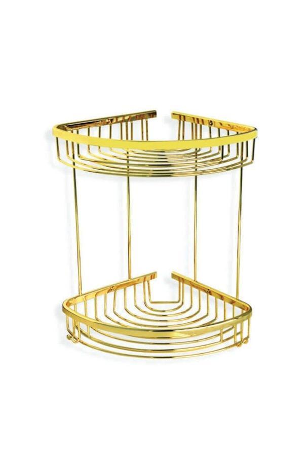 Saray Oval 2 Li Köşelik Gold 22*22 - Image 1