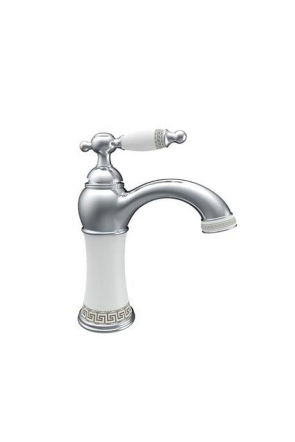 Fontana Lavabo Bataryası Fm-1411 Beyaz-Krom - Image 1