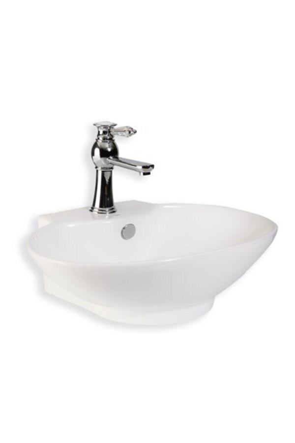 Lena E-4106 Tezgah Üstü Porselen Lavabo - Image 1