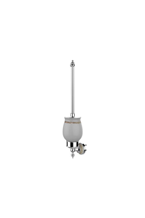 Newarc Banyo Aksesuarları Pera Tuvalet Fırçalık Krom 651802 - Image 1