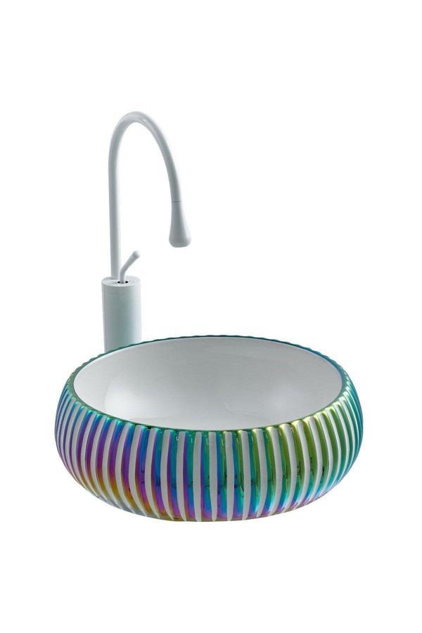 Lena Tezgahüstü Lavabo (Karışık Renk) E-4161M - Image 1