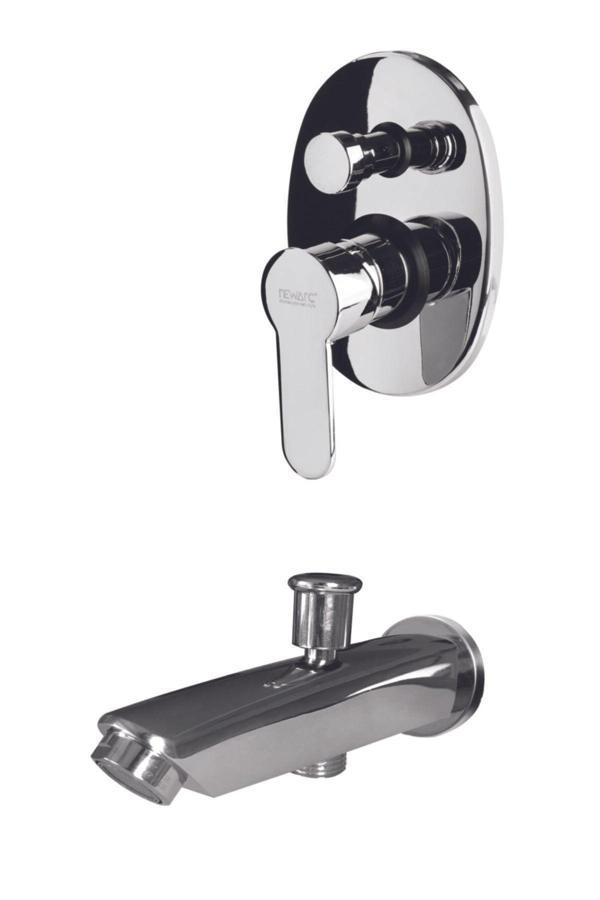 Newarc Domıno Ankastre Banyo Bataryası-Valflı Gagalı 971131 - Image 1
