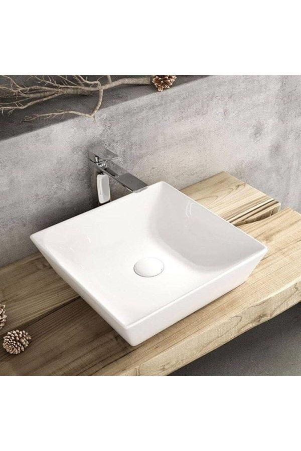 Lucco Decente 40 Cm Çanak Lavabo - Image 1